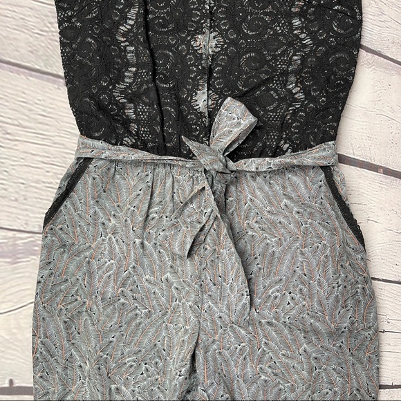 ANTHROPOLOGIE ELEVENSES lace medley jumpsuit, size 2 - Picture 12 of 16